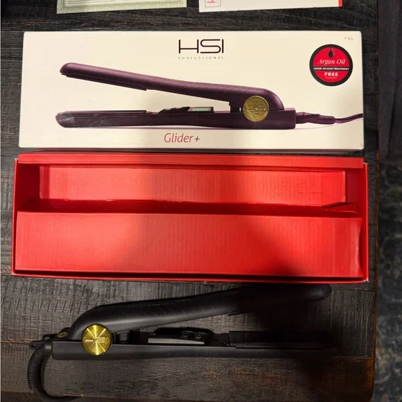 HSI GLIDER PLUS HAIR STRAIGHTENER FLAT IRON - Picture 1 of 8